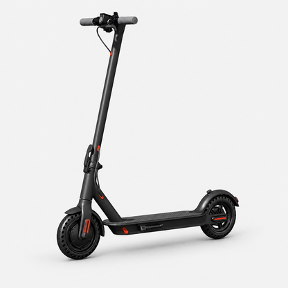 Scooterman Electric Scooter Foldable Portable 350W Black Red
