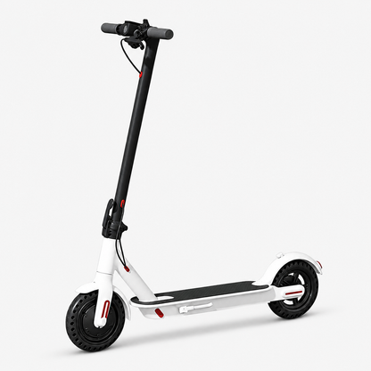 Scooterman Electric Scooter Foldable Portable 350W Black White